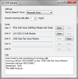 AddTapi.NET Sample - Interactive Voice Response (IVR) System