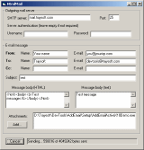 AddEmail Sample - HTML email with attachments